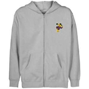   Pointers Youth Ash Logo Applique Full Zip Hoody
