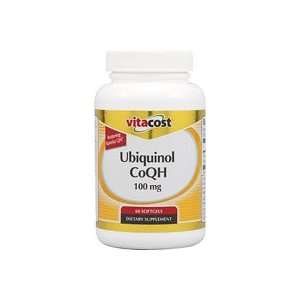  Vitacost Ubiquinol CoQH Featuring Kaneka QH    100 mg   60 
