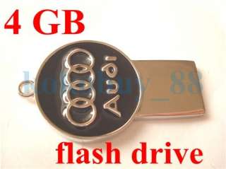 G1078 New 4G 4GB Audi Logo Memory Stick USB 2.0 Flash  