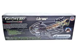 Barnett Ghost 350 CRT Crossbow Package Arrows & Scope 042609780211 