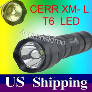 UltraFire CREE XM L T6 LED Flashlight Torch 502B 1000Lm  
