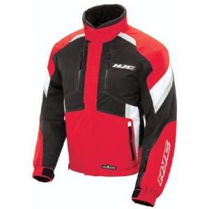  HJC Extreme Waterproof Snowmobile Jacket Black Red MD 