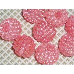  Light Pink AB Berry Beads 12mm Arts, Crafts & Sewing