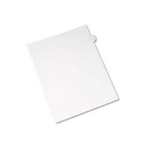 Avery Dennison 82167 Allstate Style Legal Side Tab Divider, Title E 