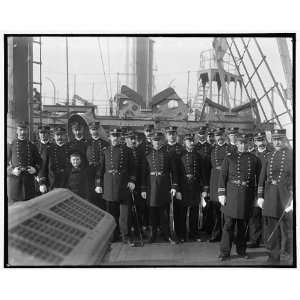  U.S.S. Chicago,the captain,officers