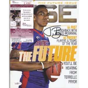 Terrelle Pryor Ohio State Buckeyes Signed Autographed Magazine Jsa Coa