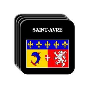  Rhone Alpes   SAINT AVRE Set of 4 Mini Mousepad Coasters 