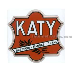   Embossed Die Cut Metal Sign   Missouri Kansas Texas Katy Toys & Games