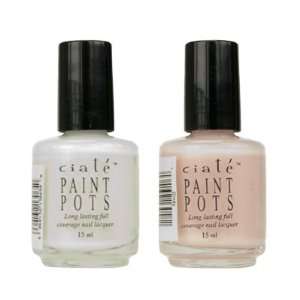  Ciate Paint Pots French Manicure Set   Duo Pink Beauty