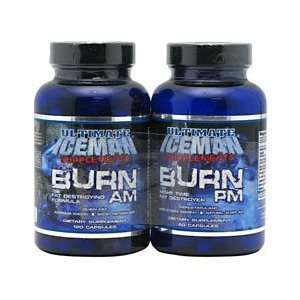   Iceman Supplements Burn AM/Burn PM Combo