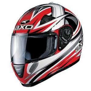  AXO Stealth helmet size S red/gray Automotive