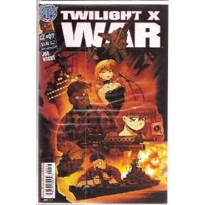  Twilight X War #7 Comic Joe Wight Books