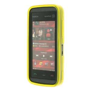   Yellow Hydro Gel Case for Nokia 5530 XpressMusic Electronics
