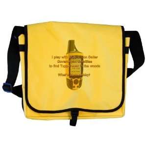  Geocaching Whats Your Hobby ? Hobbies Messenger Bag by 