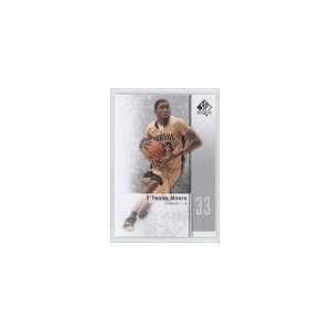    2011 12 SP Authentic #47   ETwaun Moore Sports Collectibles