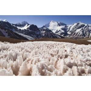  Snow Pinnacles (Penitientes) at Rio Colorado Headwaters 