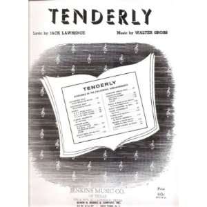  Sheet Music Tenderly Jack Lawrence 82 