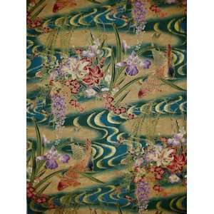  HOF7034 21G Izumi Asian Fabric by Hoffman Fabrics Koi on 