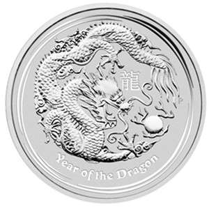   Year of the Dragon 1 oz Silver Typeset Collection (4 Coins) 1500 Limit