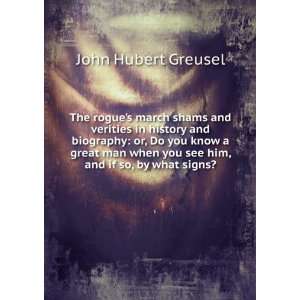   you see him, and if so, by what signs? John Hubert Greusel Books
