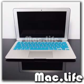 AQUA BLUE Soft Keyboard Cover Skin for Macbook Air 11  