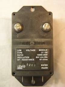LEM Voltage Module Type LV100 Voltage Transducer  