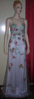 Armani Collezioni Italy Lavender Silk Gown Dress 10 NWT  