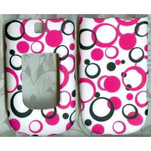Nokia 6350 AT&T 3G rubberized phone cover case pattern pink