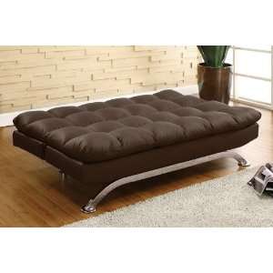   Modern Leatherette Futon Sofa Bed, FA 3017 F2