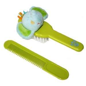  Tuc Baby Hair Brush and Comb Set. Circus Collection   Elephant Baby