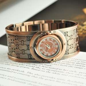 New Designed Ladies Alloy Bracelet Bangle Twirl Watch  