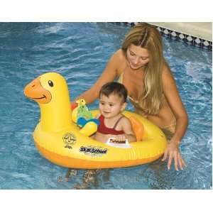  Skill School Inflatable Ducky Baby Pool Seat Toys & Games