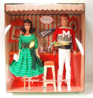 Recreates 1953s Swingin Easy Barbie fashion #955 and 1961s 