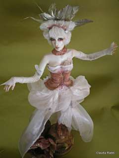 Rosalie by Claudia Raddi, OOAK Art Doll sculpture, no fairie, IADR 