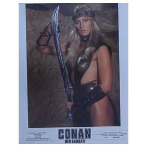  Conan The Barbarian Original 9 3/8X11 3/4 German Lobby 