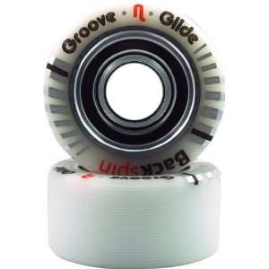 Vanilla Backspin Groove and Glide Skate Wheels with Nylon Hubs 8 Pack 
