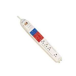   Smart Strip 1200 Joules W/ Coax Protection 7 Outlets Electronics