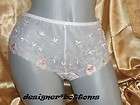 Plus Size Sheer See Thru White Knickers cd/tvSz 22 Private