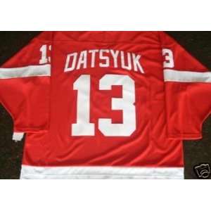  Pavel Datsyuk Detroit Red Wings Jersey 2008 Cup Patch   X 