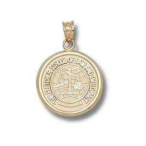  Tufts Jumbos Fletcher Law School Lapel Pin   14KT Gold 