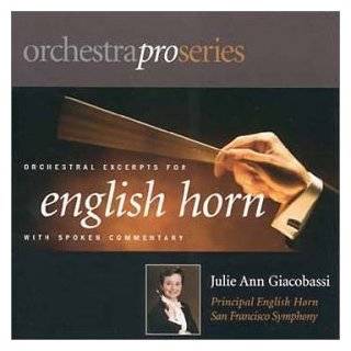 Orchestral Excerpts for English Horn by Antonin Dvorak, Johann 