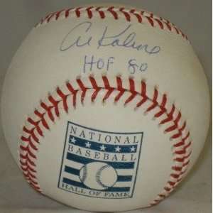 Al Kaline Signed Baseball   Hall of Fame   Autographed Baseballs 