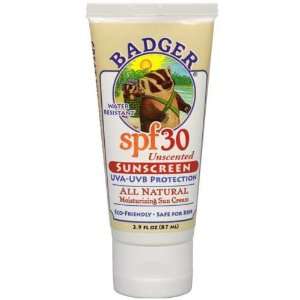  Badger Unscented Sunscreen SPF 30 (Set of 2) Beauty
