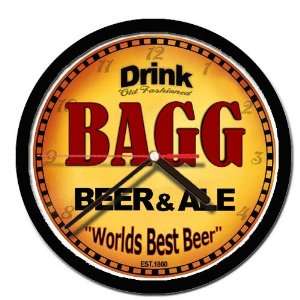  BAGG beer and ale wall clock 