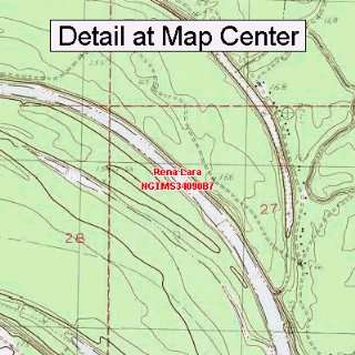  USGS Topographic Quadrangle Map   Rena Lara, Mississippi 