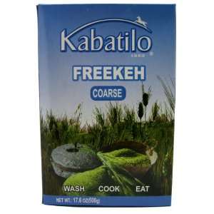 Kabatilo Freekeh Roasted Green Wheat Coarse 500g  Grocery 