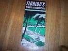 Vintage Tourism Brochure FLORIDA ATTRACTIONS  