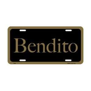 Bendito Spanish (Blessed) License Plate Plates Tags Tag auto vehicle 