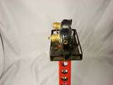 Marx #416 two (2) lamp floodlight tower Red tower black base Lionel 