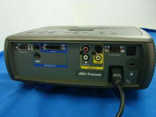 ASK Proxima C160 LCD Projector Working Video Computer Electronic 